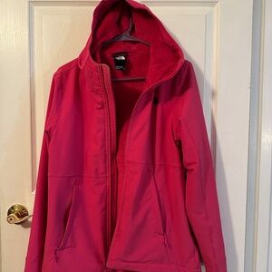 Hot Pink North Face Coat